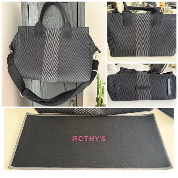 Rothy’s Shadow Black Weekender - Picture 7 of 7